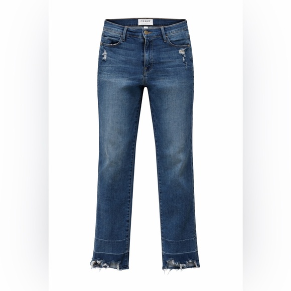 Frame Denim Denim - FRAME Le High Straight High Rise Stretch Jeans 27